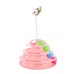 Cat turntable toy four-layer cat tower can insert cat sticks to tease cats and play the cat track turntable