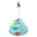 Cat turntable toy four-layer cat tower can insert cat sticks to tease cats and play the cat track turntable