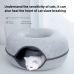 Customized felt cat bed donut four seasons pet bed drilled tunnel toy bed cat bed semi-enclosed cat bed