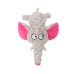 New pet plush toy elephant leather shell dog interactive non-filled sound paper toy cat and dog supplies