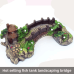 Resin crafts ornaments small bridge aquarium decoration accessories micro landscape decoration resin arch bridge